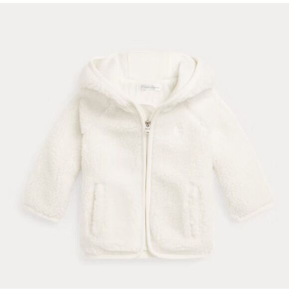 Ralph Lauren Other - Ralph Lauren Sherpa Jacket Bear-Ear Hooded Teddy Fleece Jacket, Baby, 24mo